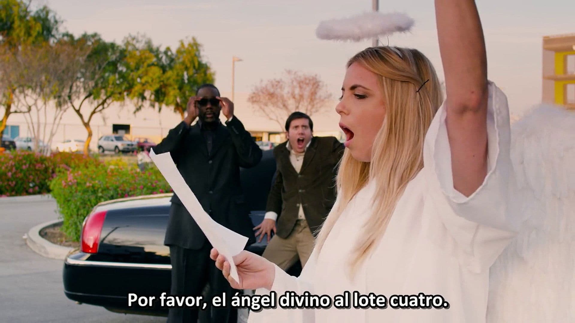 Poster backdrop for Enchufe sin visa