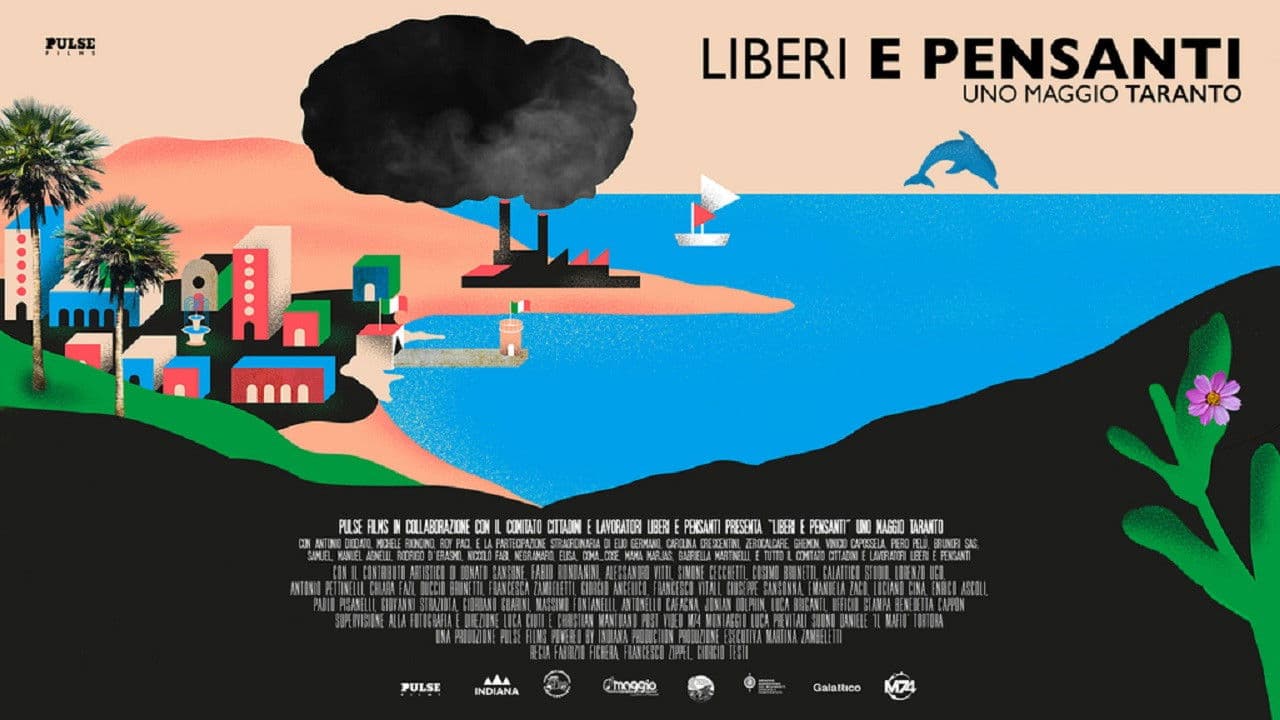 Poster backdrop for Liberi e pensanti - Uno maggio Taranto