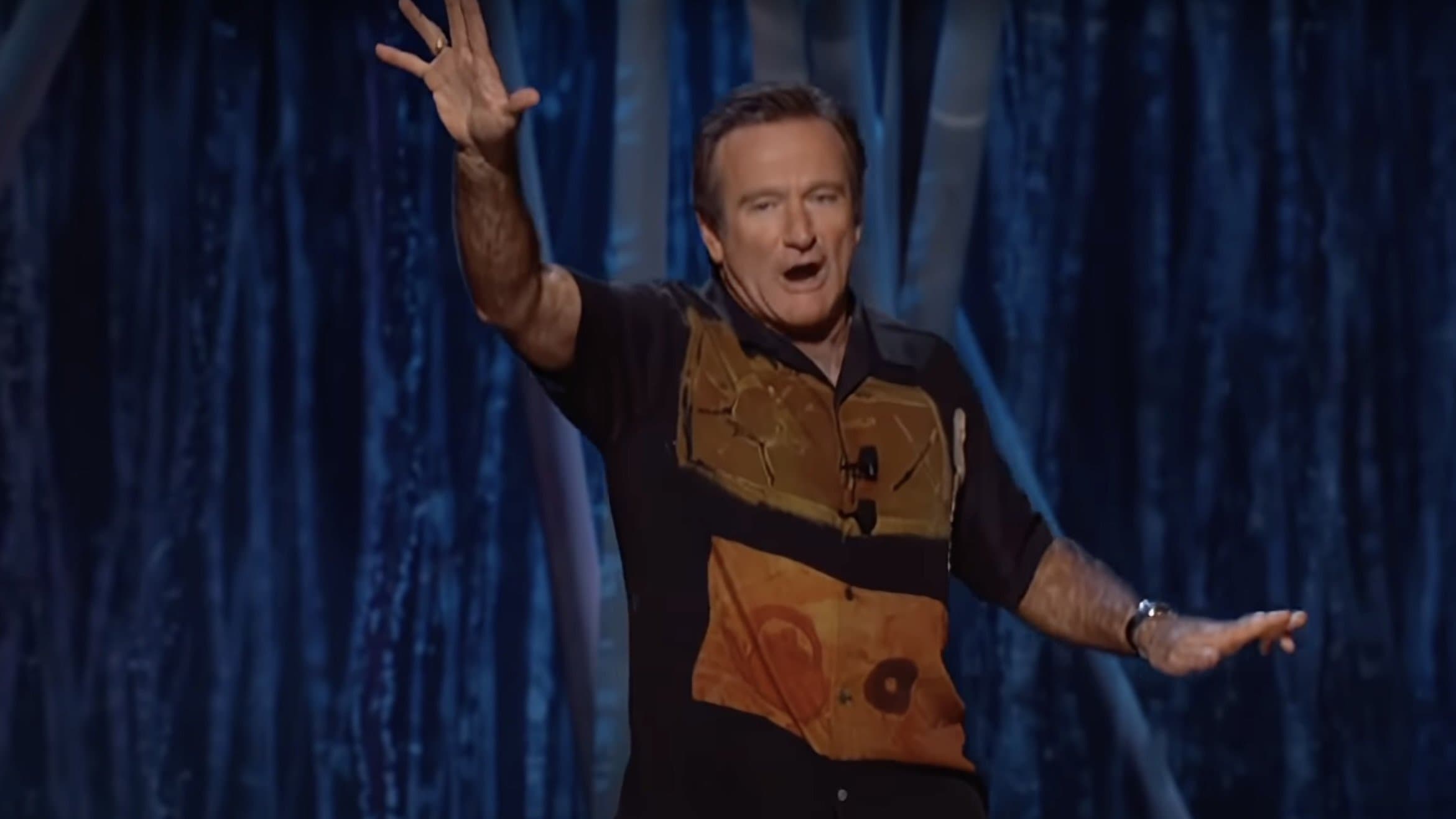 Poster backdrop for Robin Williams: Live on Broadway