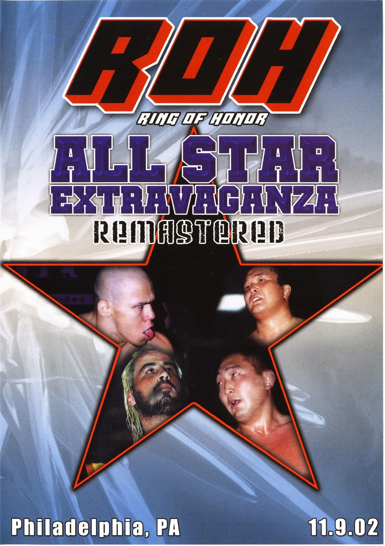 Poster backdrop for ROH: All Star Extravaganza