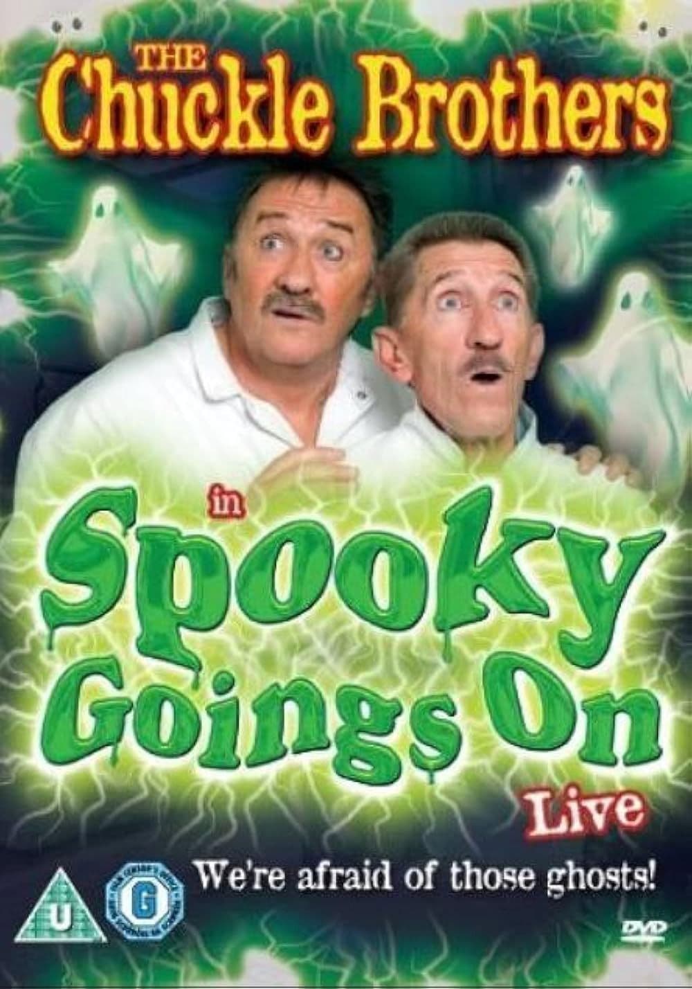 Poster backdrop for The Chuckle Brothers in Spooky Goings On Live