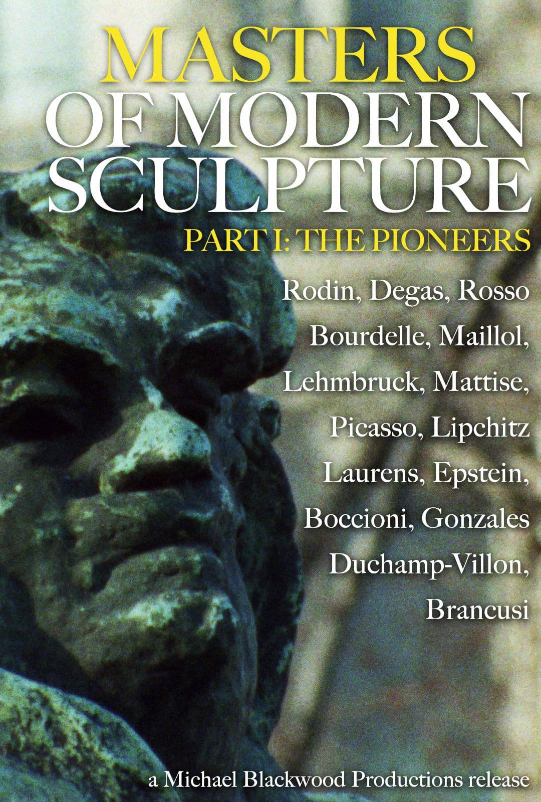 Poster backdrop for Masters of Modern Sculpture Part I: The Pioneers