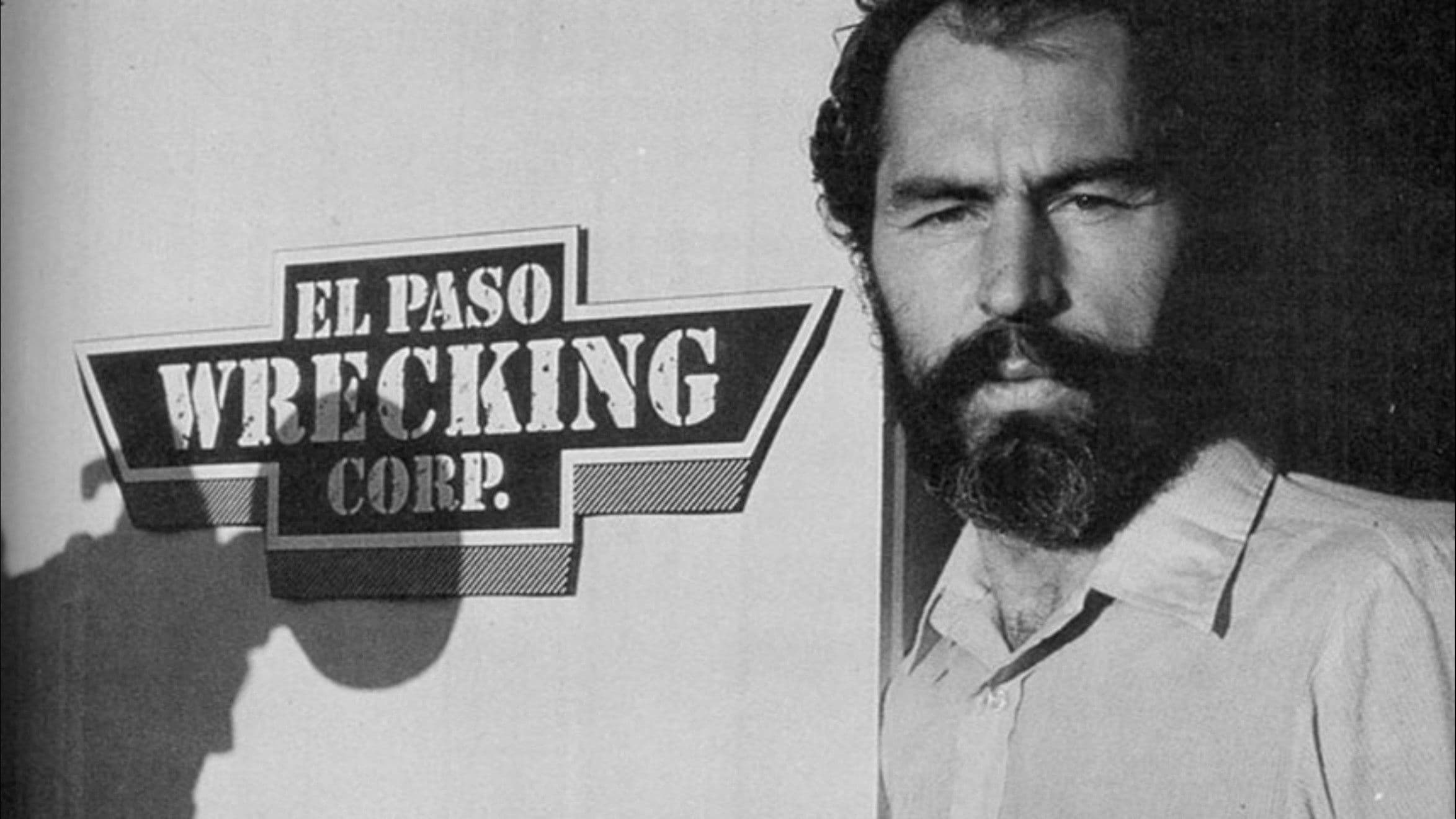 Poster backdrop for El Paso Wrecking Corp.