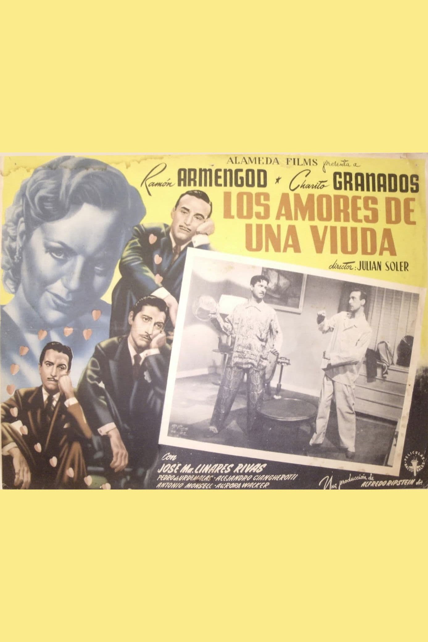 Poster backdrop for Los amores de una viuda
