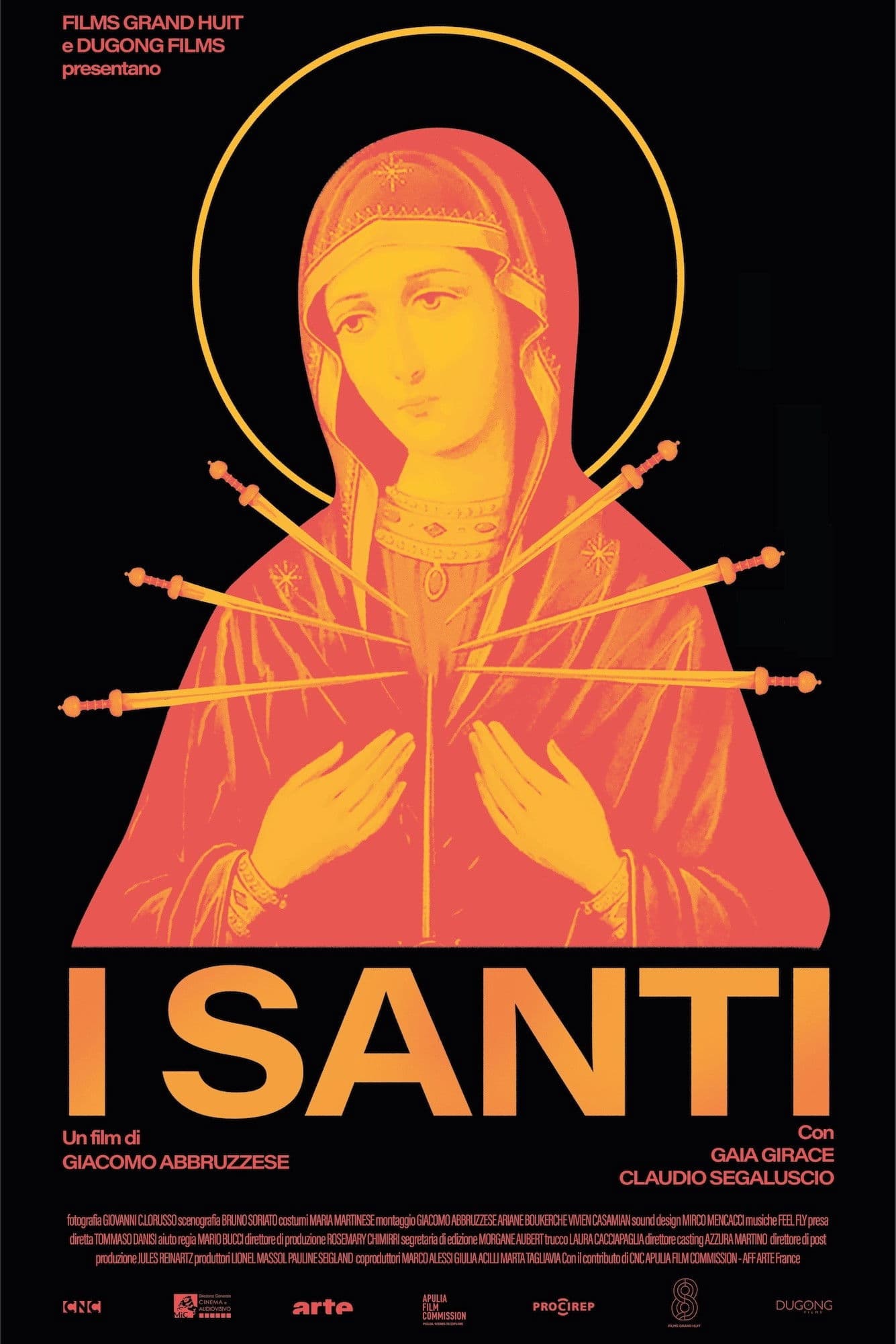 Poster backdrop for I santi