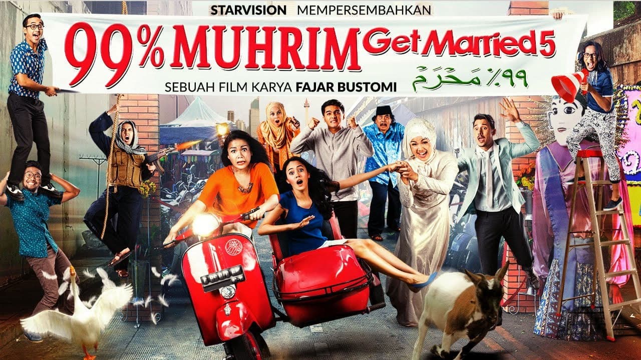 Poster backdrop for 99% Muhrim - Get Married 5
