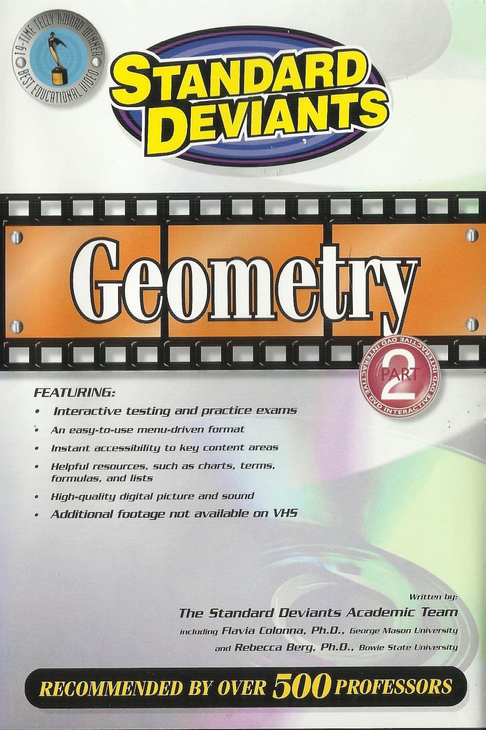 Poster backdrop for The Standard Deviants: The Many-Sided World of Geometry, Part 2