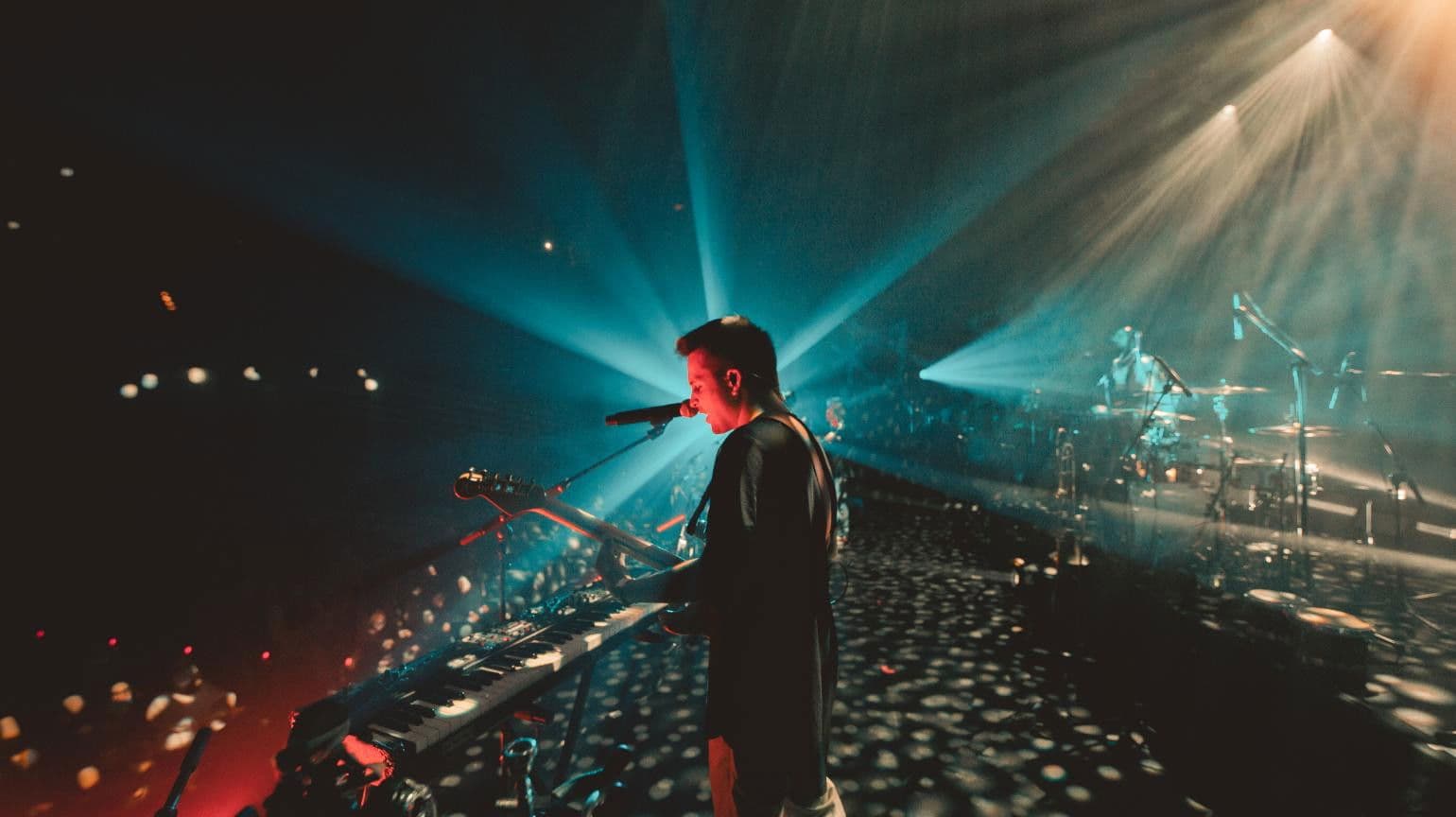 Poster backdrop for Stay Homas. The Band That Shouldn’t Exist