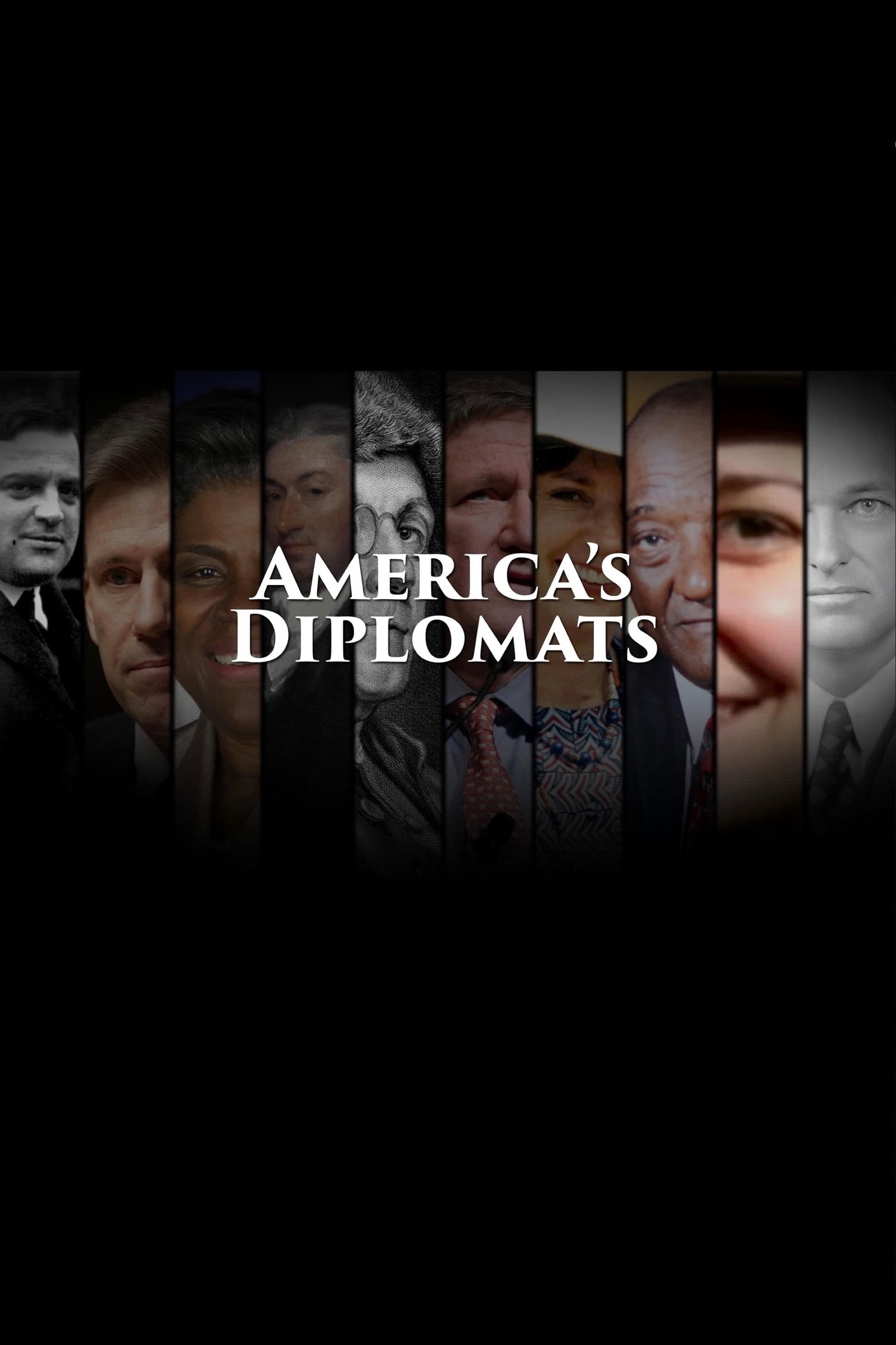 Poster backdrop for America’s Diplomats
