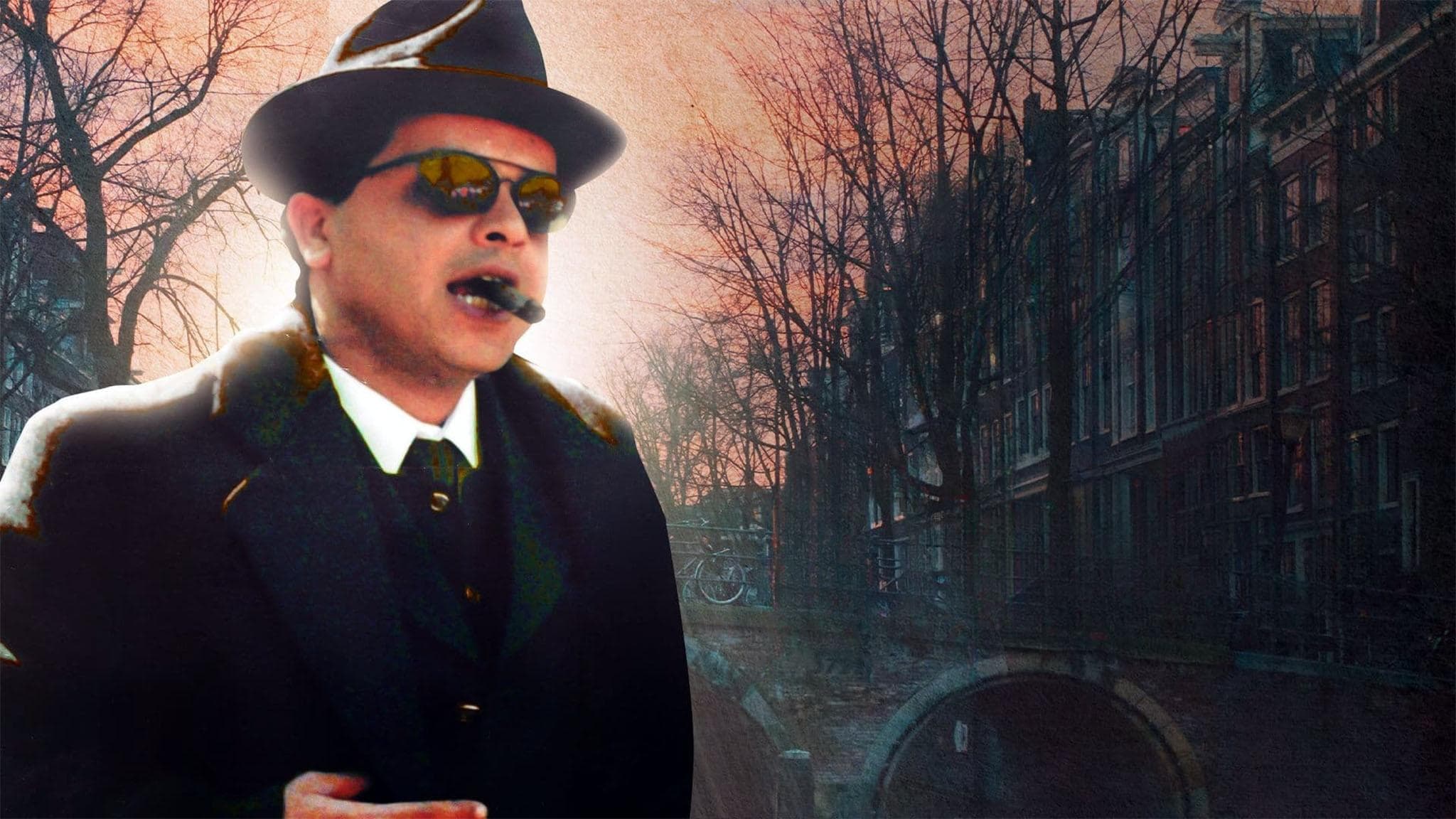 Poster backdrop for Hammaam in Amsterdam