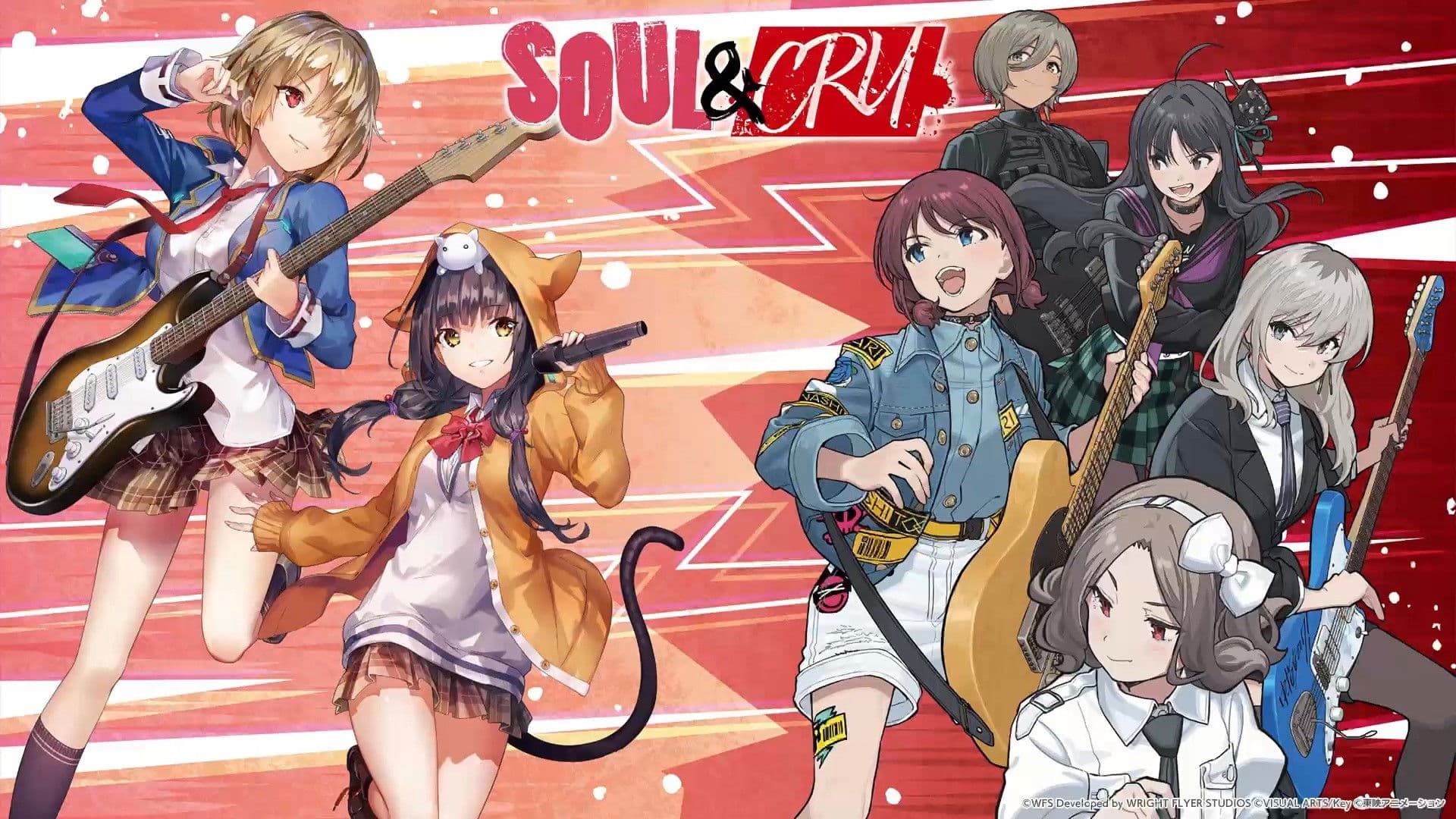 Poster backdrop for She is Legend×TOGENASHI TOGEARI「SOUL & CRY」