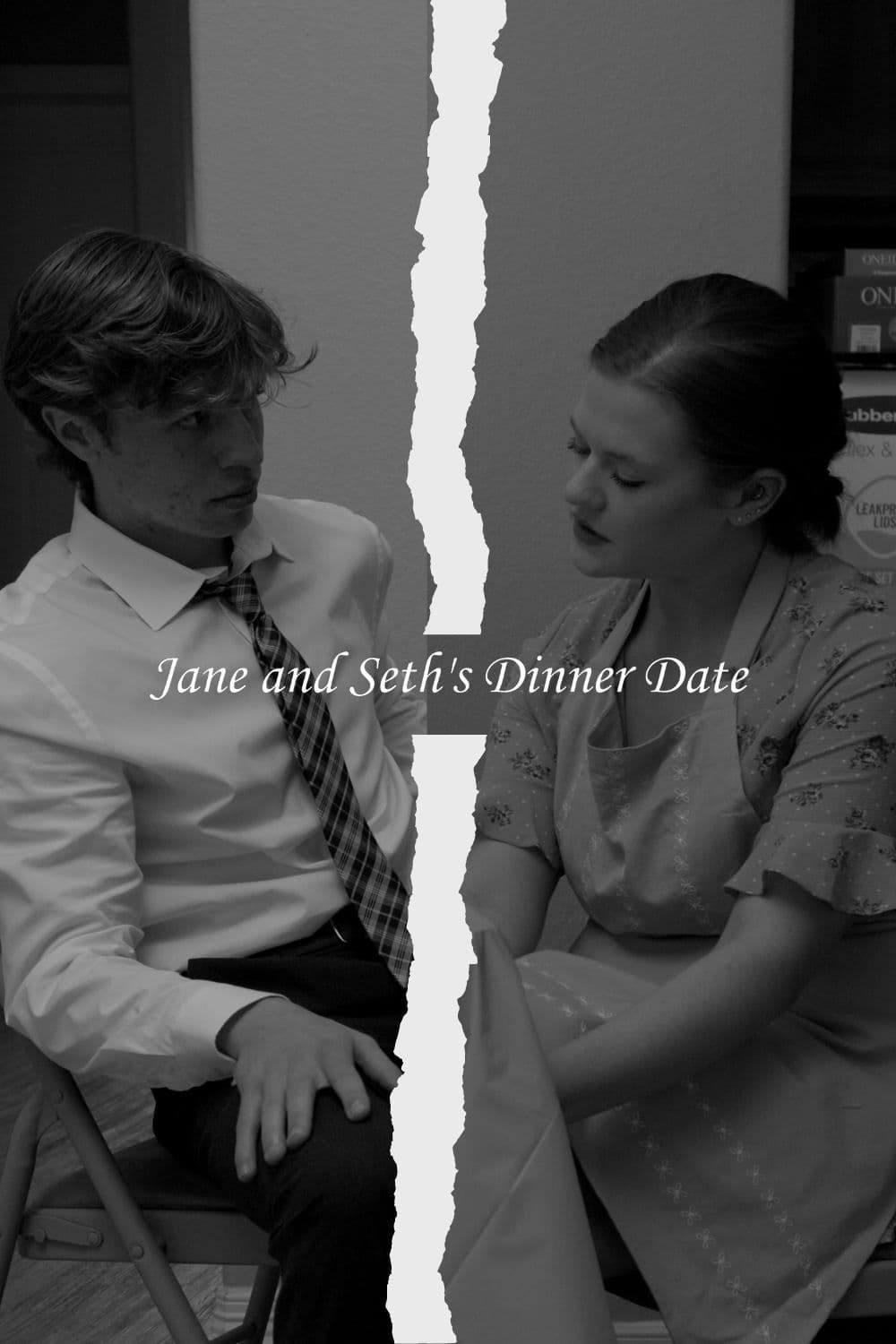 Poster backdrop for Jane and Seth's Dinner Date