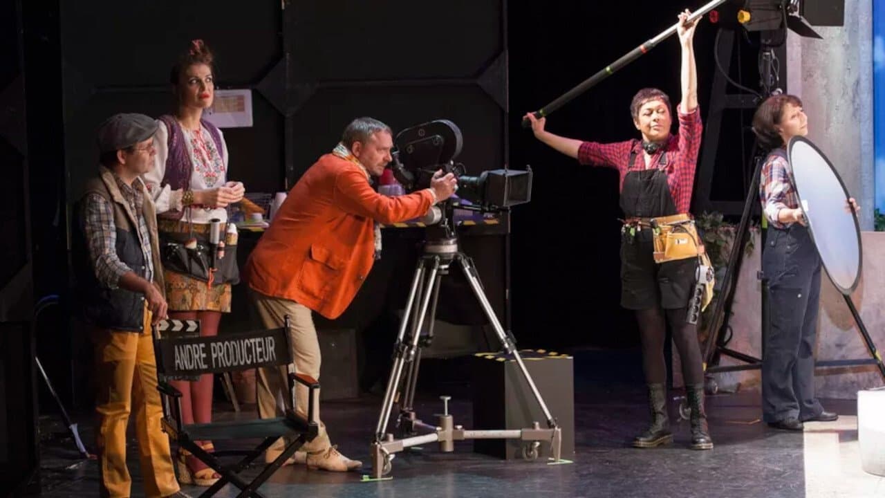 Poster backdrop for Silence, on tourne !