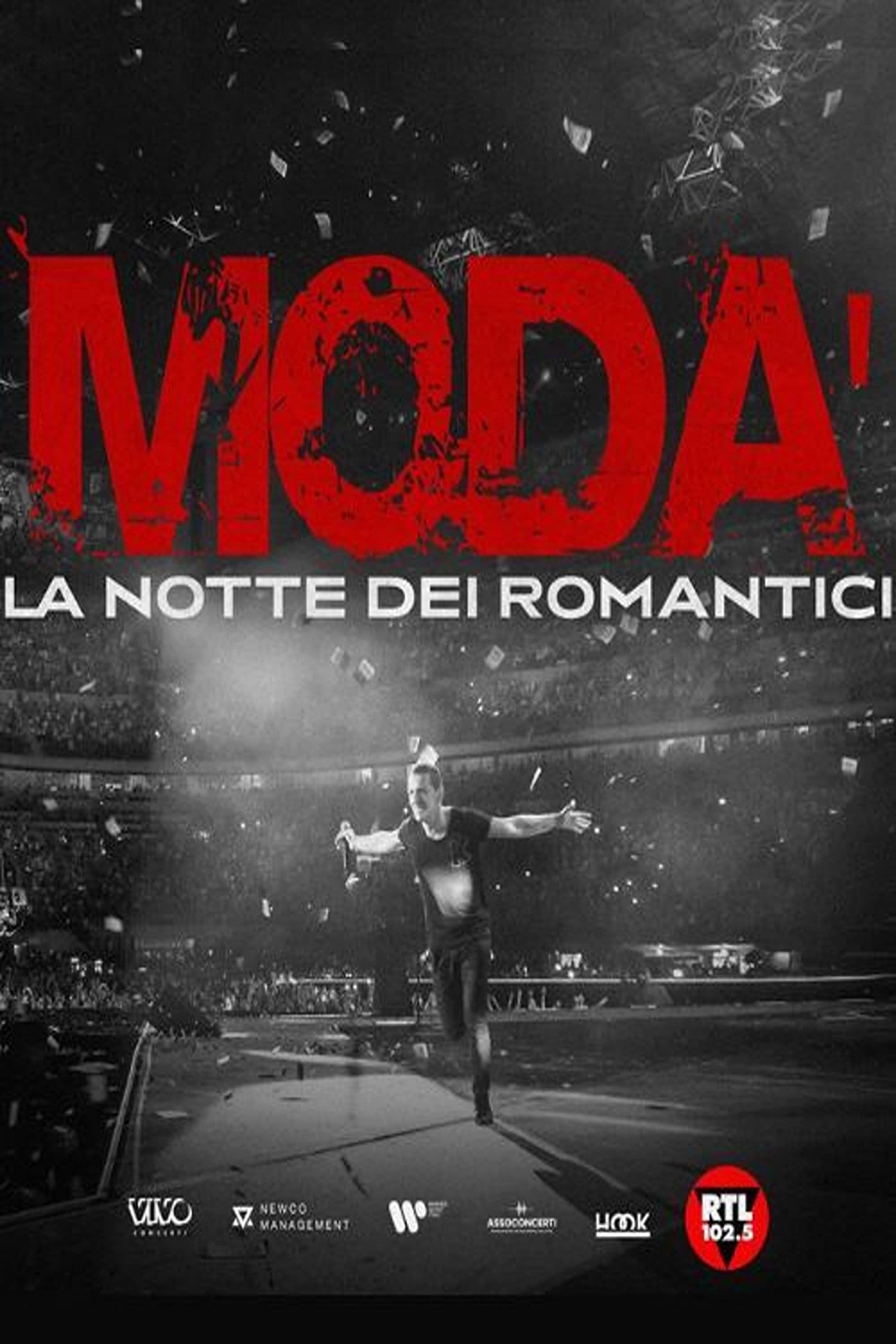 Poster backdrop for Modà: "La Notte dei Romantici" il Tour