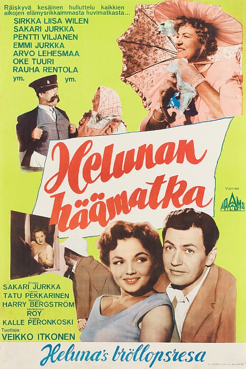 Poster backdrop for Helunan häämatka