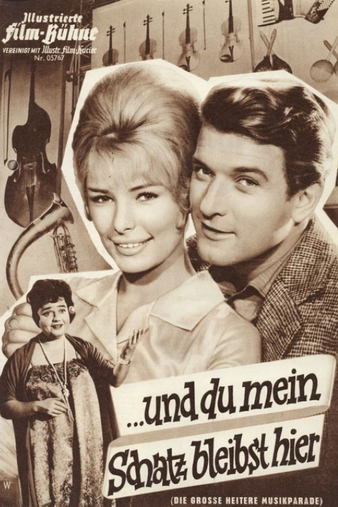 Poster backdrop for … und du mein Schatz bleibst hier