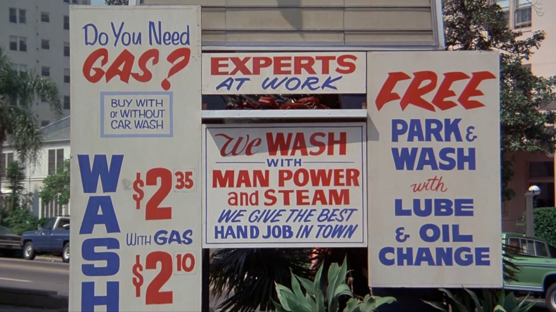 Poster backdrop for Car Wash