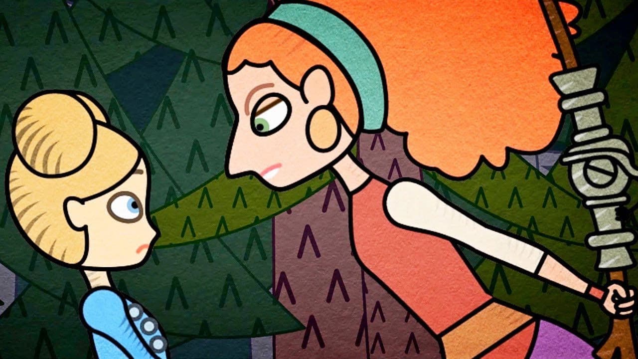 Poster backdrop for Baba Yaga. Beginning