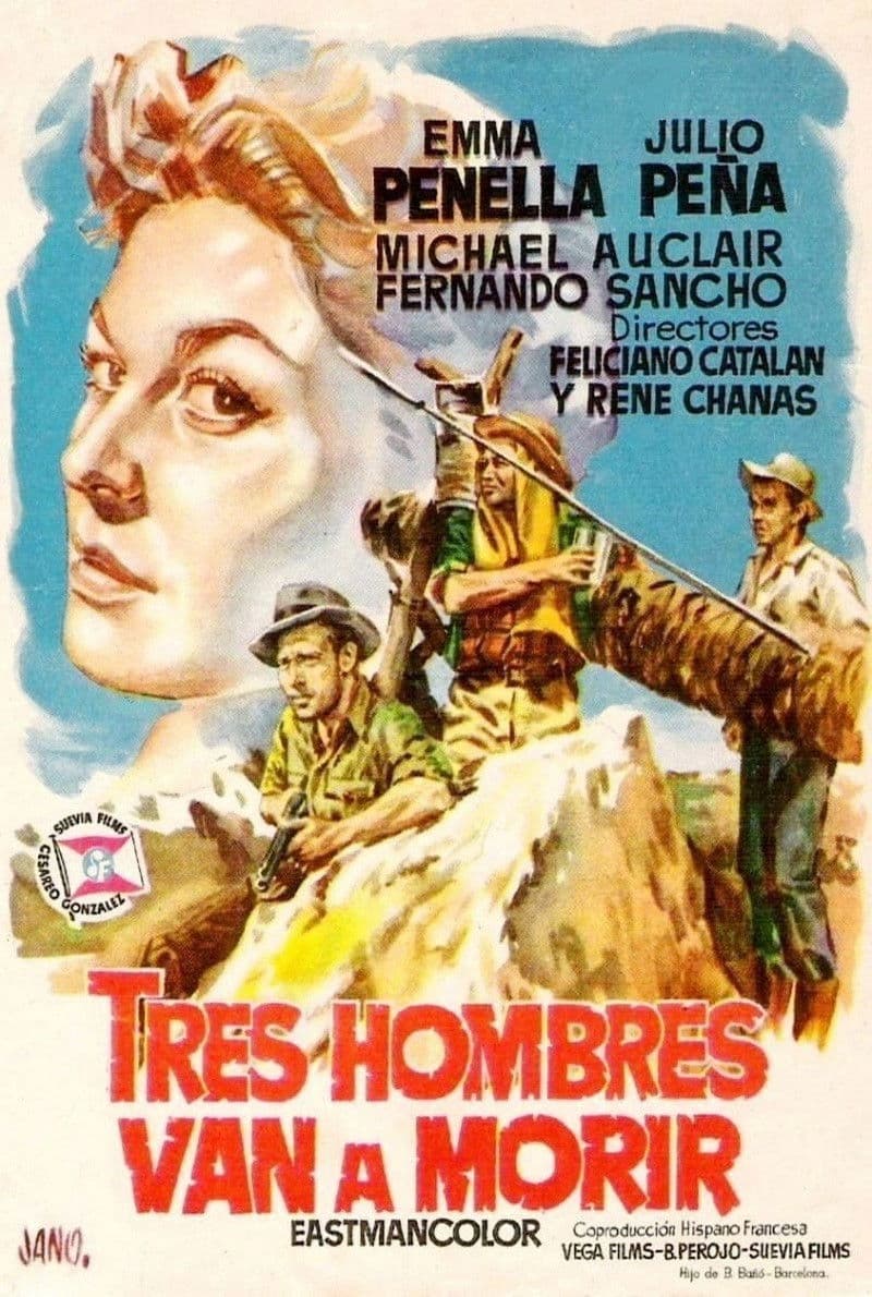 Poster backdrop for Tres hombres van a morir