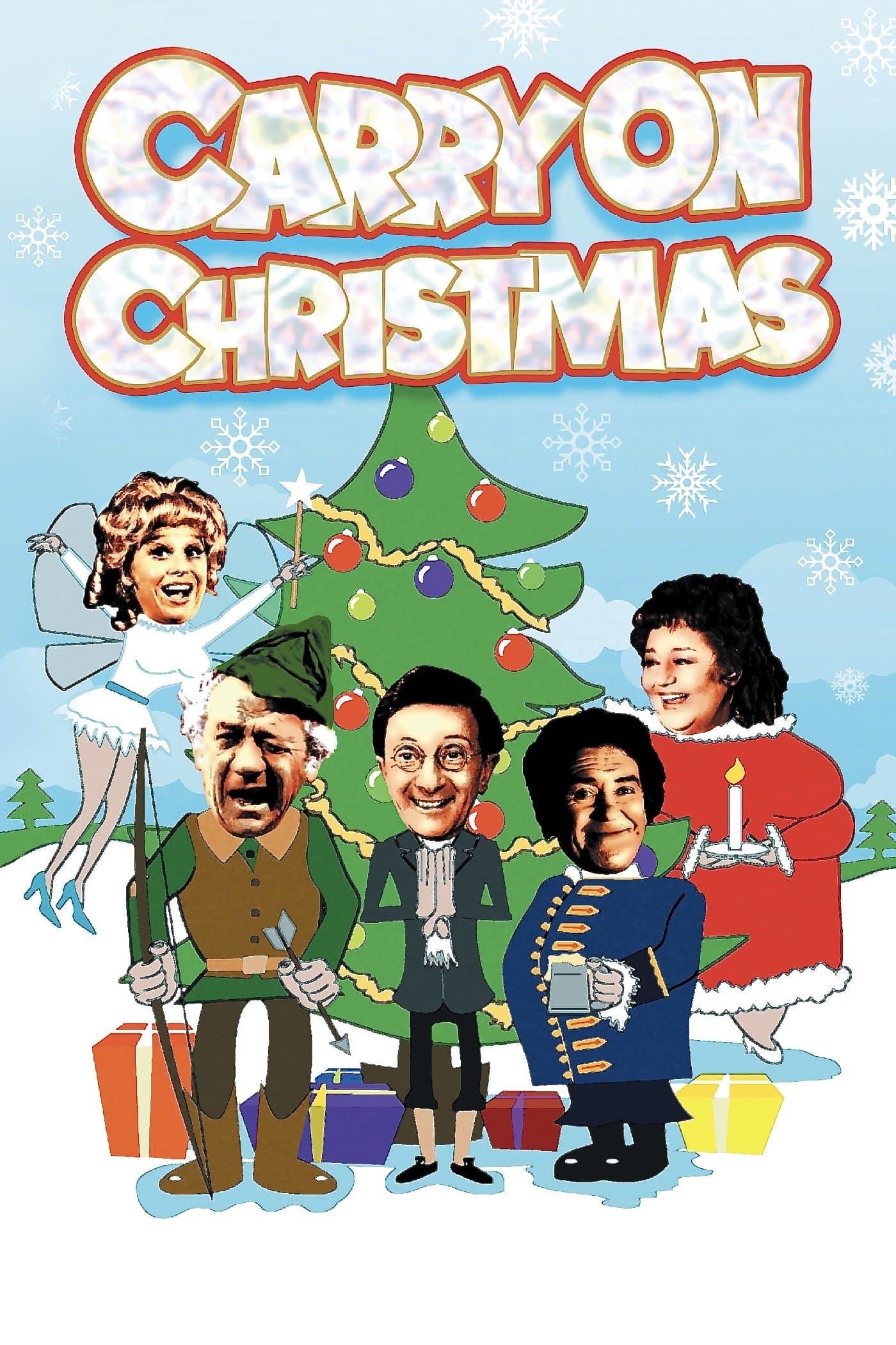 Poster backdrop for Carry On Christmas