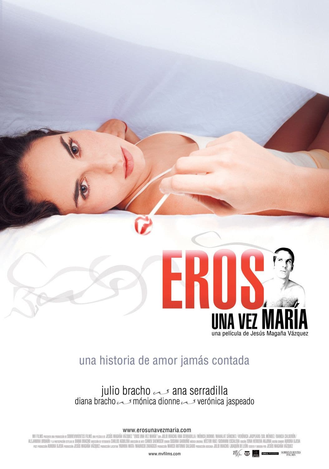 Poster backdrop for Eros una vez María