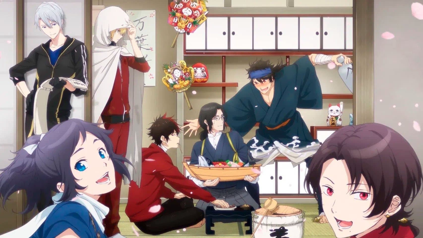 Poster backdrop for Toku: Touken Ranbu: Hanamaru ~Setsugetsuka~ Yuki no Maki