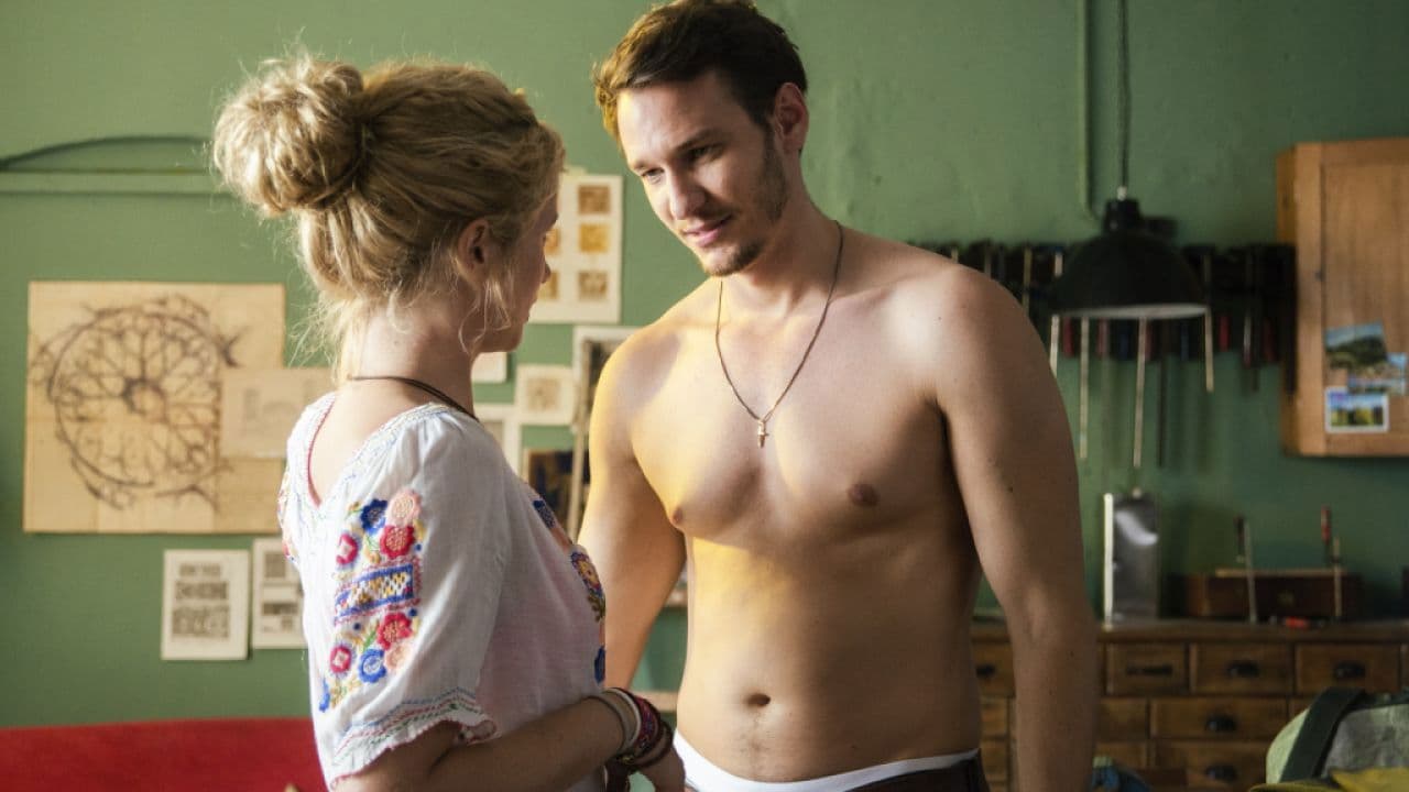 Poster backdrop for Nele in Berlin