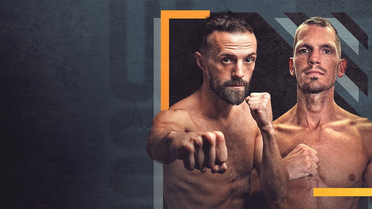 Poster backdrop for Chris Bourke vs. Ashley Lane