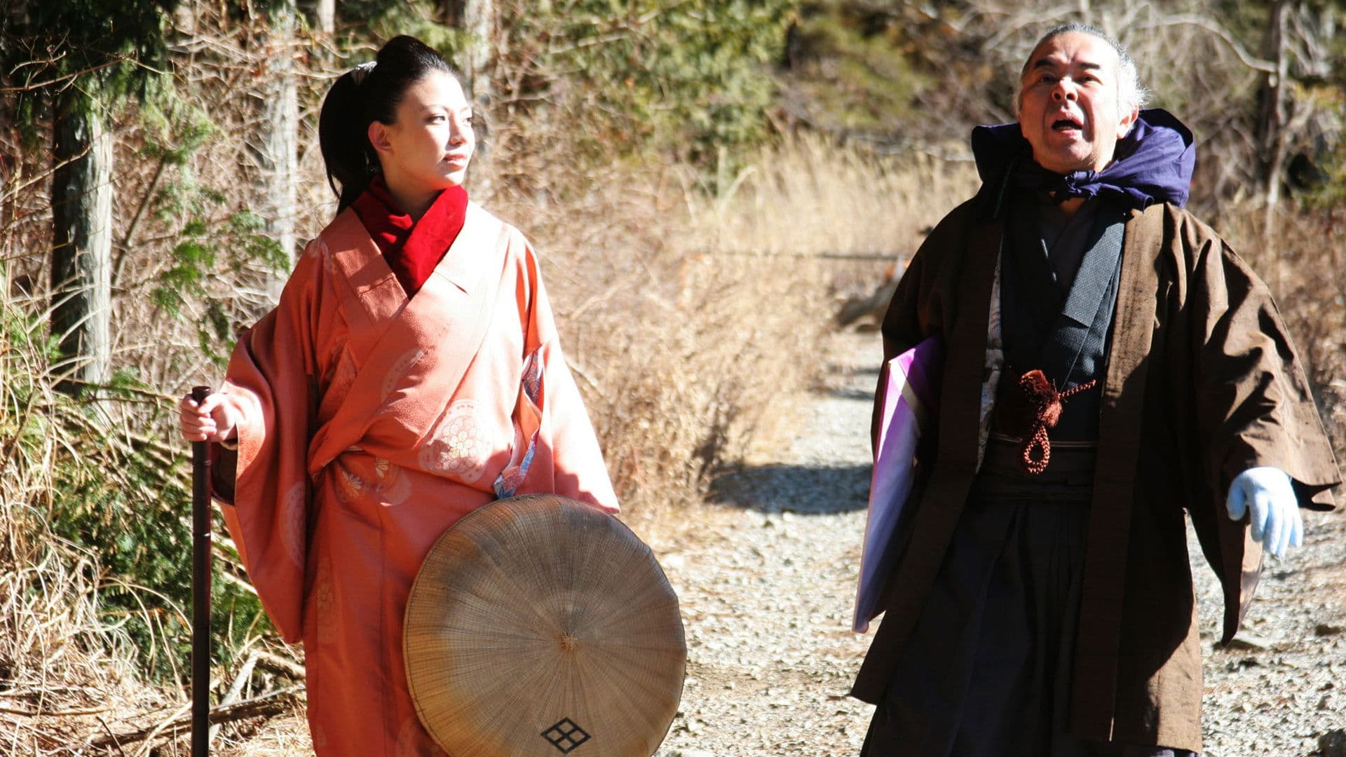 Poster backdrop for Ukiyoe Artist