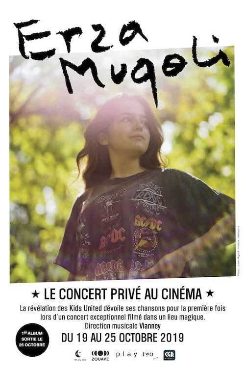 Poster backdrop for Erza Muqoli le concert privé au cinéma