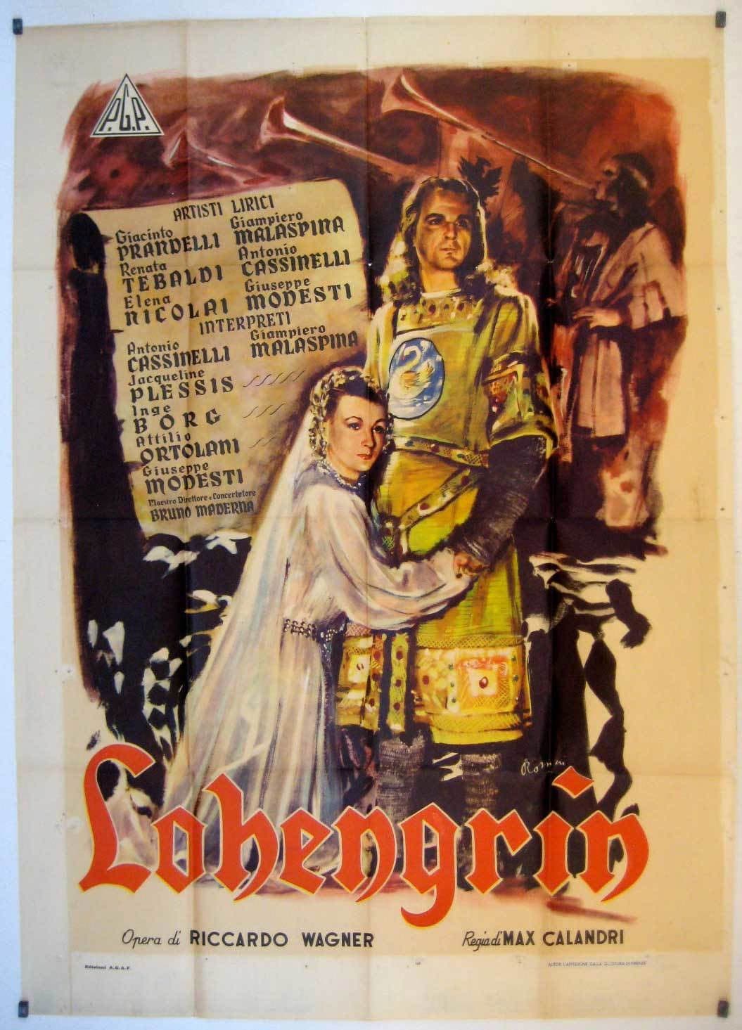 Poster backdrop for Lohengrin
