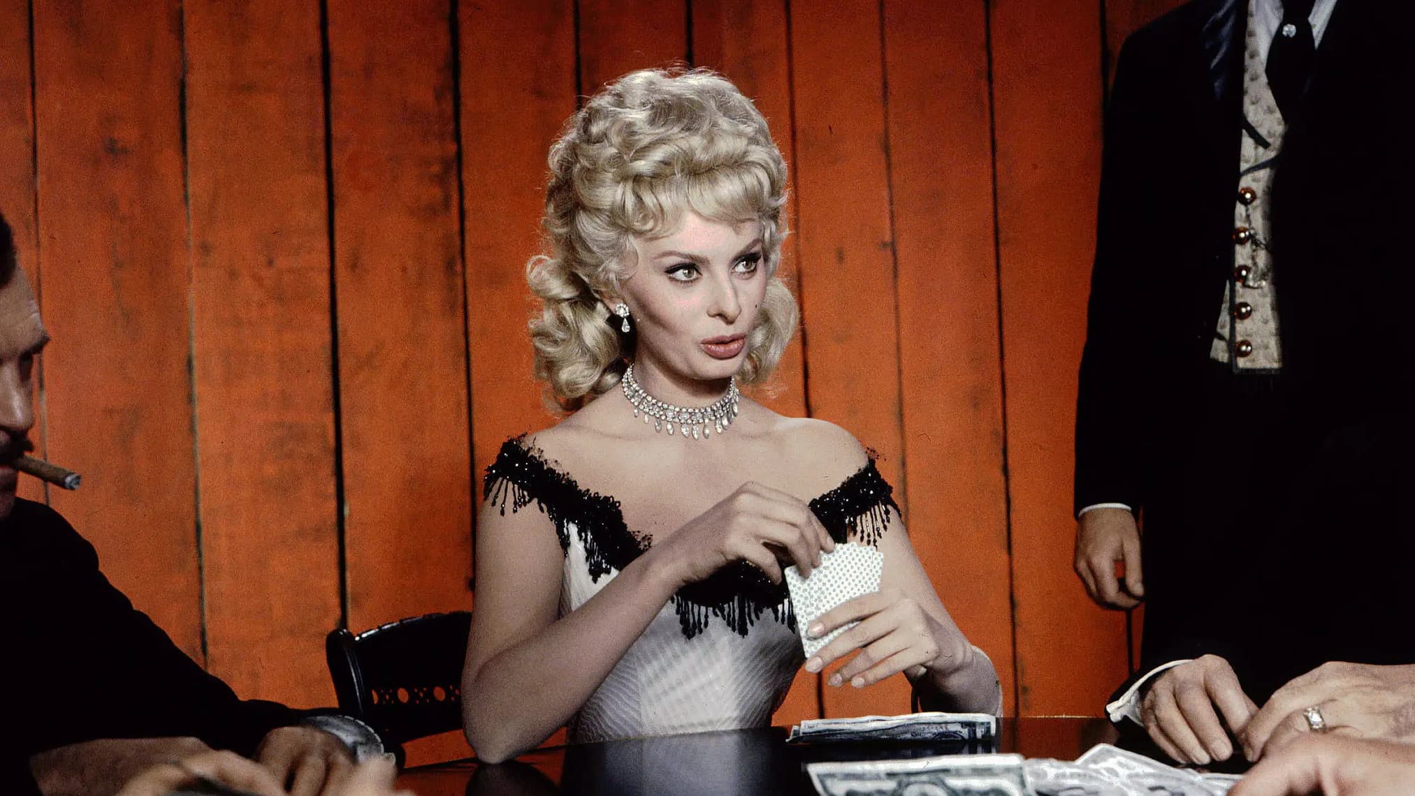 Poster backdrop for Heller in Pink Tights