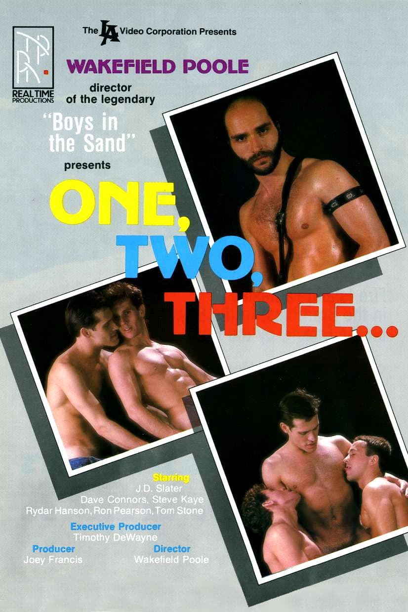 Poster backdrop for One, Two, Three...