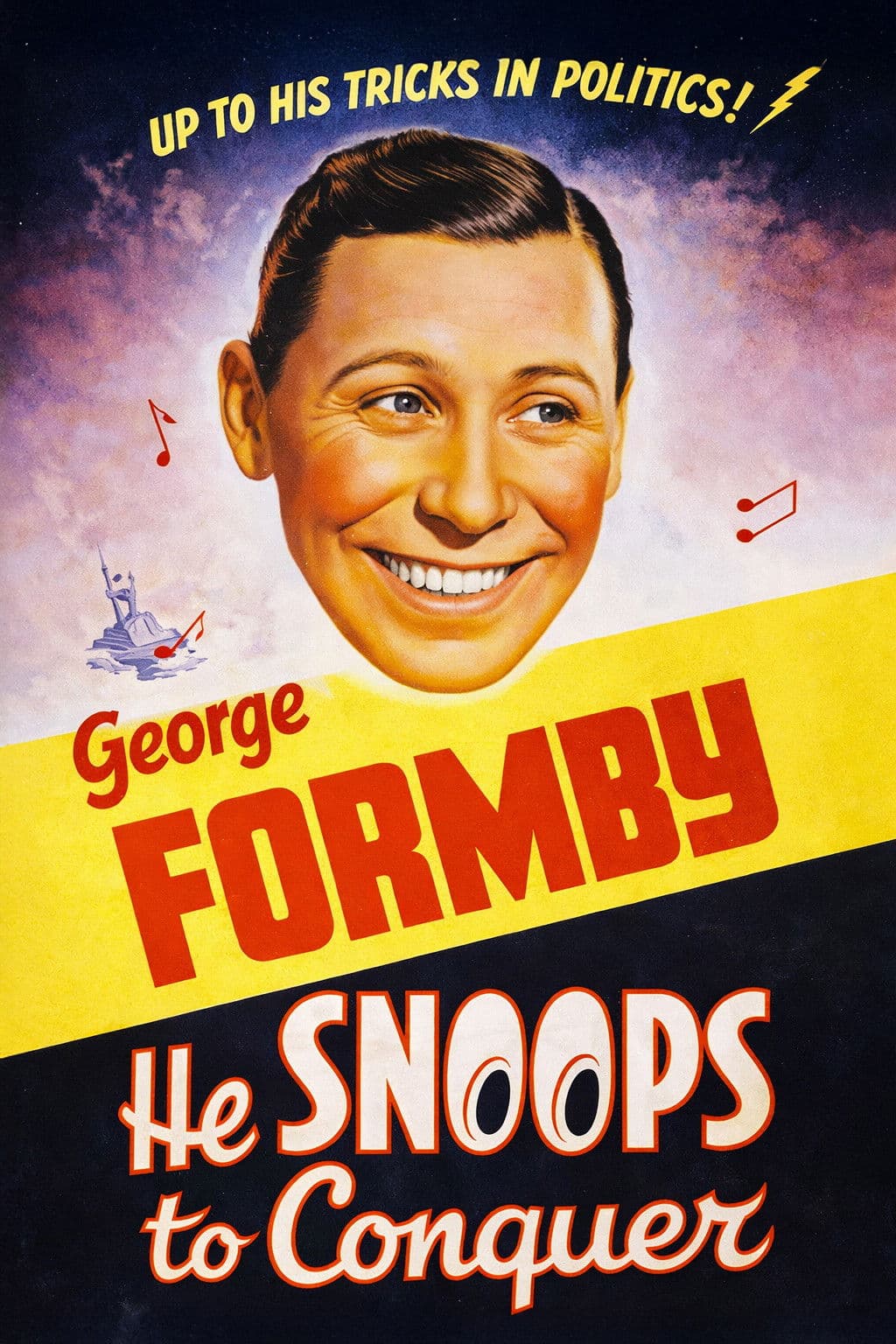 Poster backdrop for He Snoops to Conquer