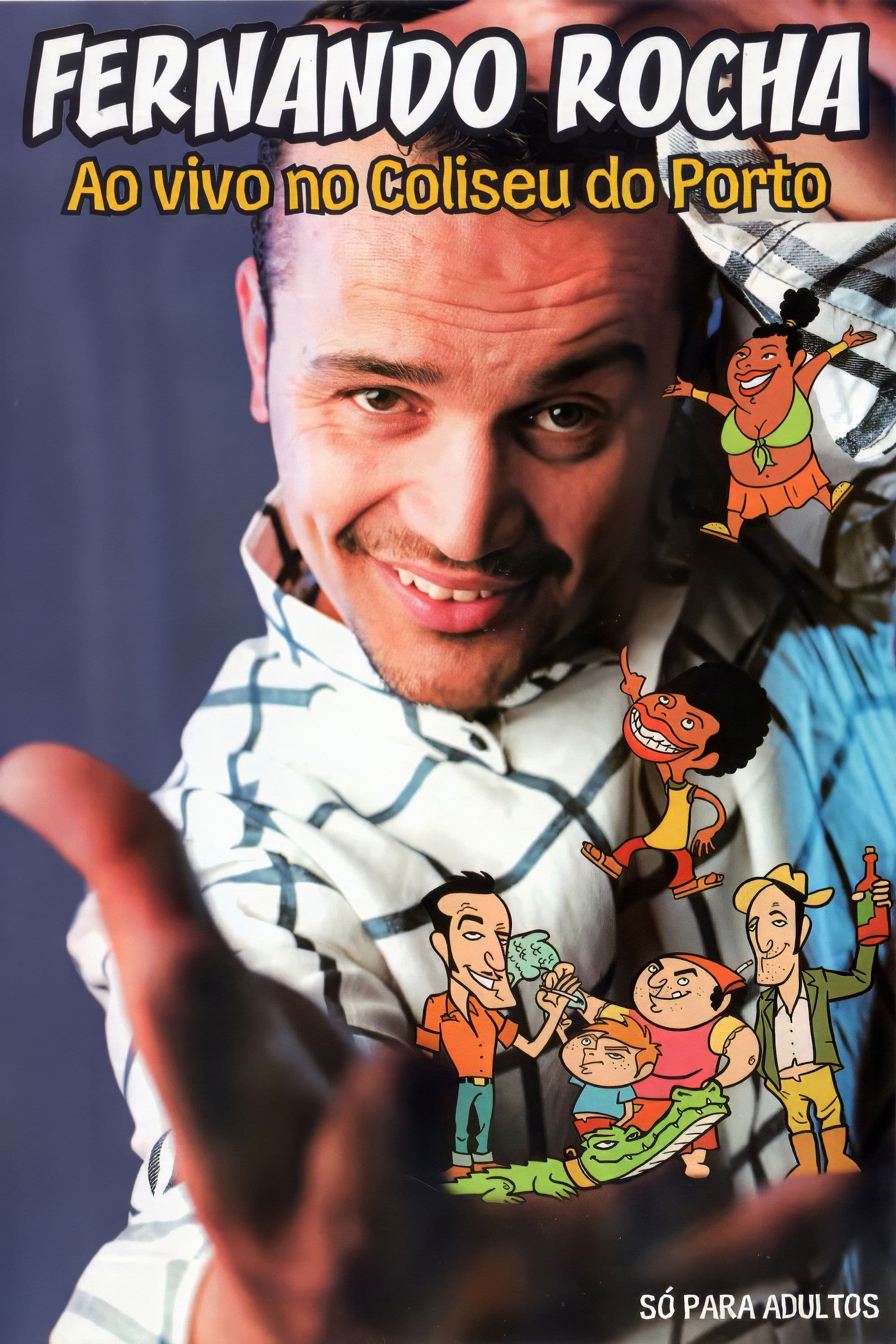 Poster backdrop for Fernando Rocha - Portugal Laugh in Times of Crisis