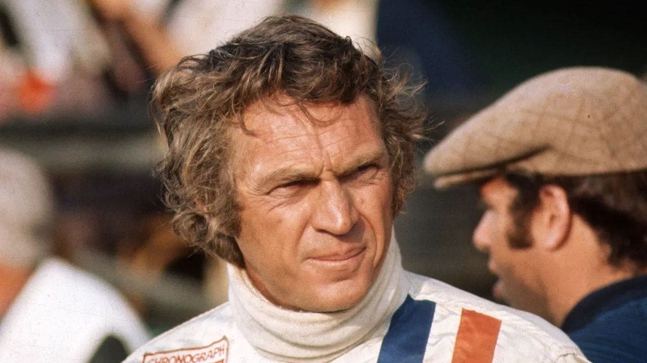 Poster backdrop for Steve McQueen: The Man & Le Mans