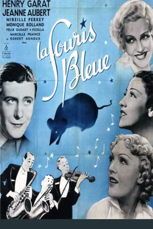 Poster backdrop for La souris bleue