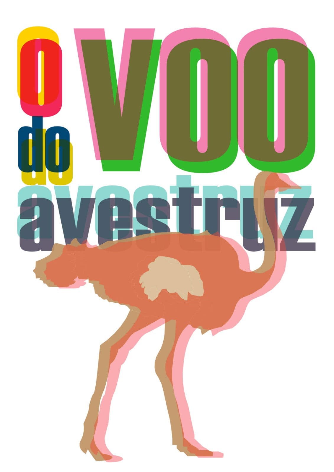 Poster backdrop for O Voo do Avestruz