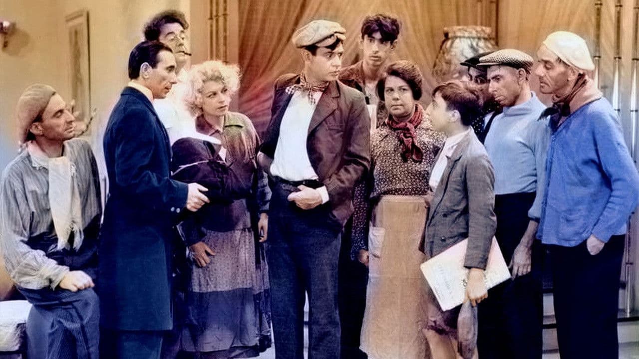 Poster backdrop for El canillita y la dama