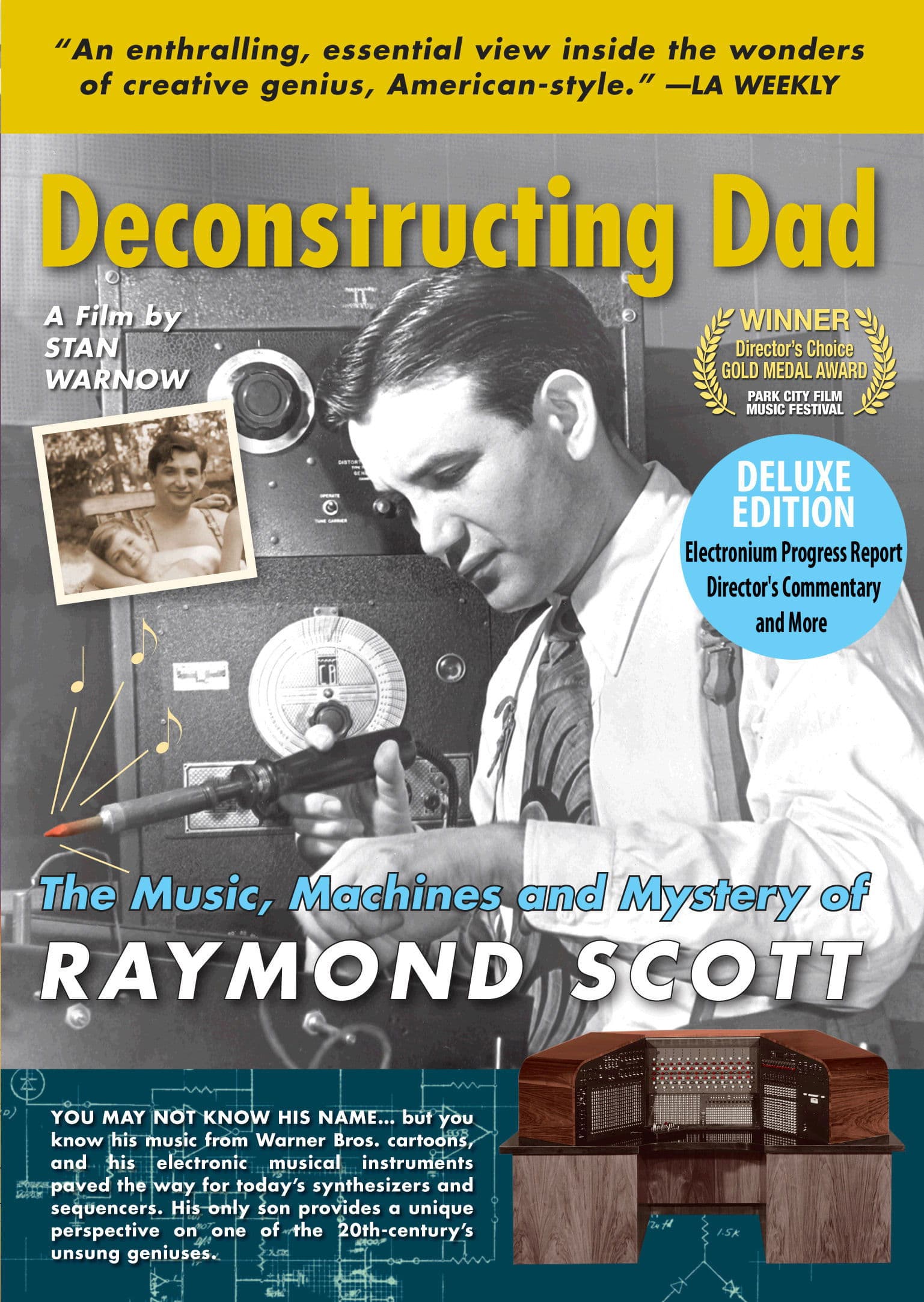 Poster backdrop for Deconstructing Dad: The Music, Machines and Mystery of Raymond Scott