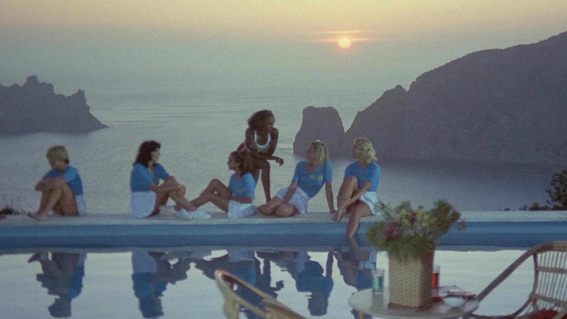 Poster backdrop for Six Swedish Girls on Ibiza