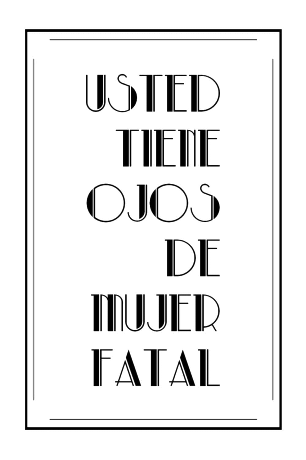 Poster backdrop for Usted tiene ojos de mujer fatal