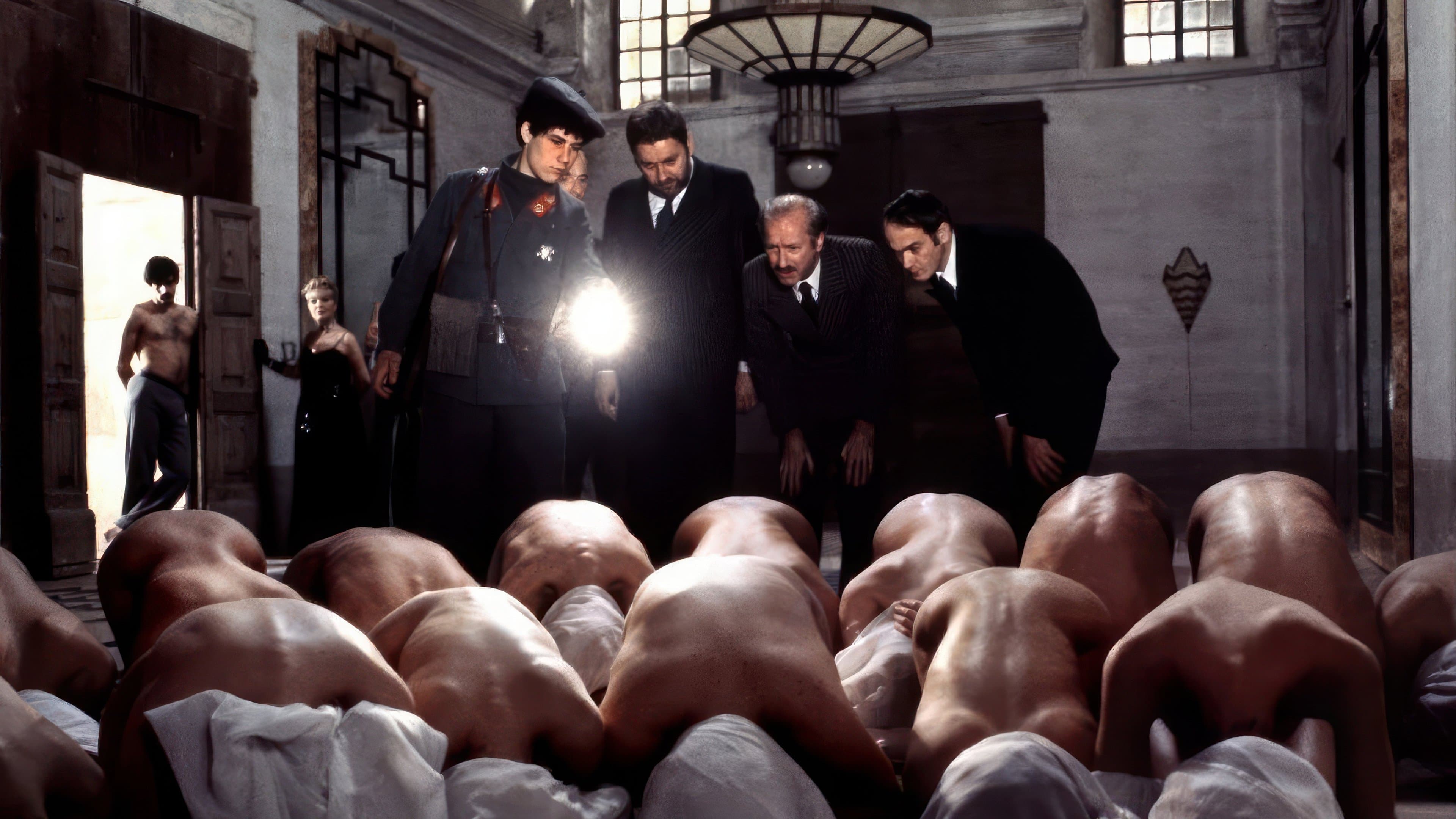 Poster backdrop for Salò, or the 120 Days of Sodom