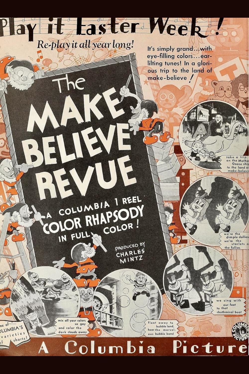 Poster backdrop for Make Believe Revue