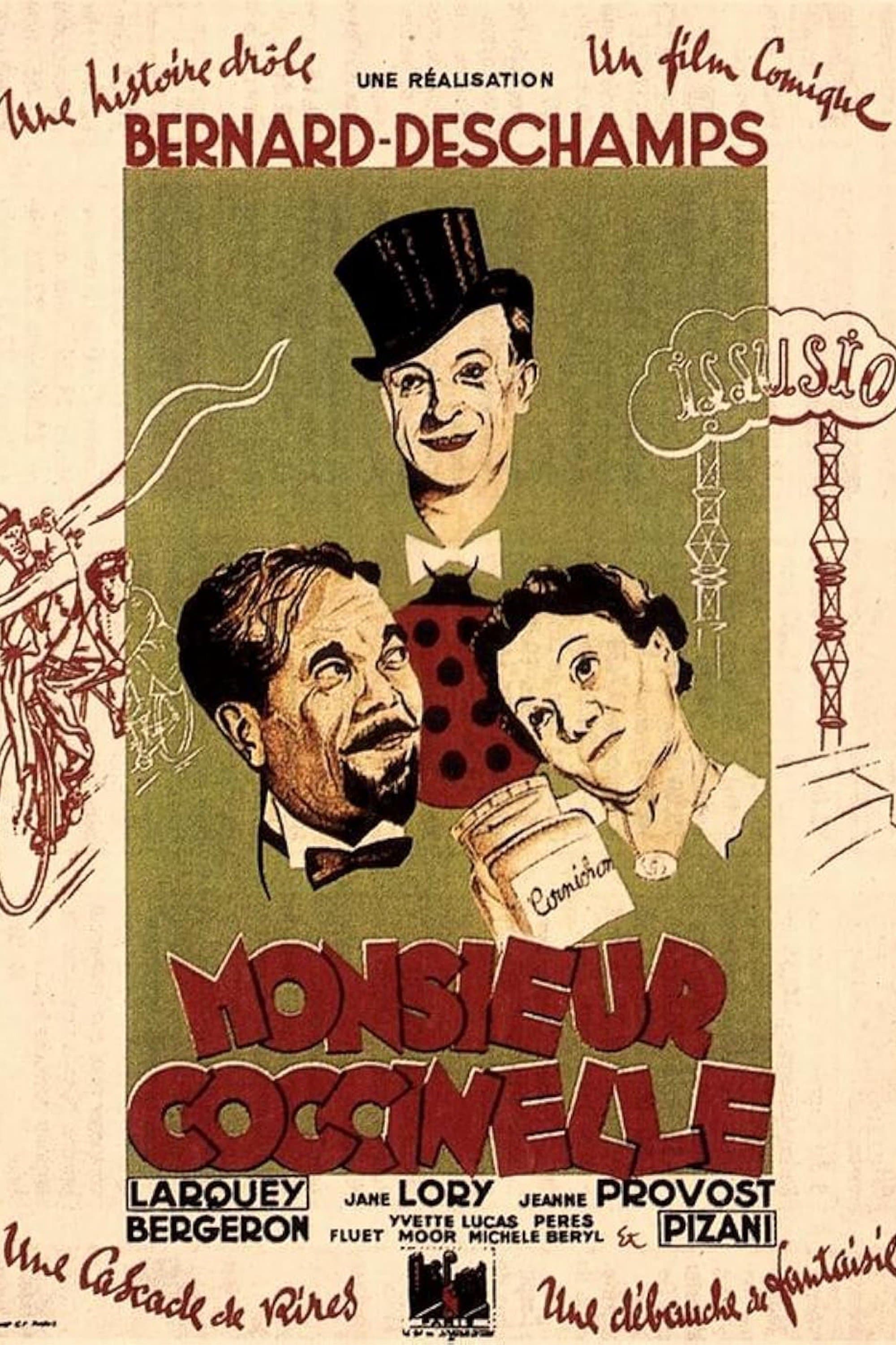 Poster backdrop for Monsieur Coccinelle