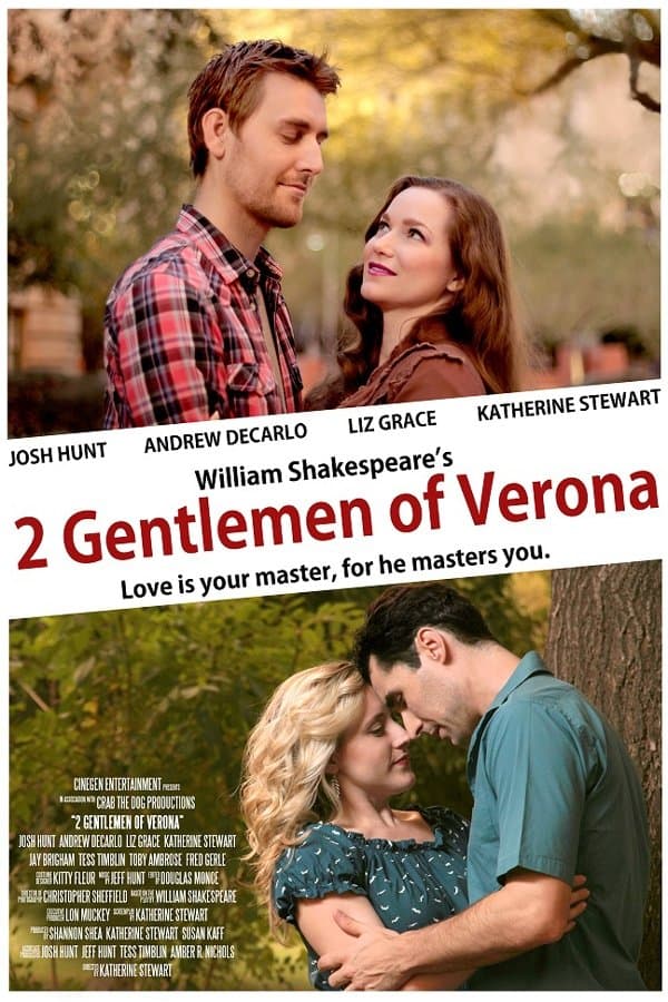 Poster backdrop for 2 Gentlemen of Verona