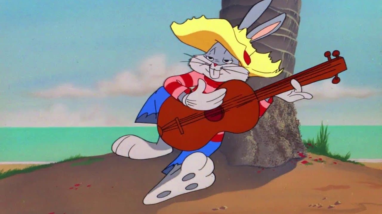 Poster backdrop for 8 Ball Bunny