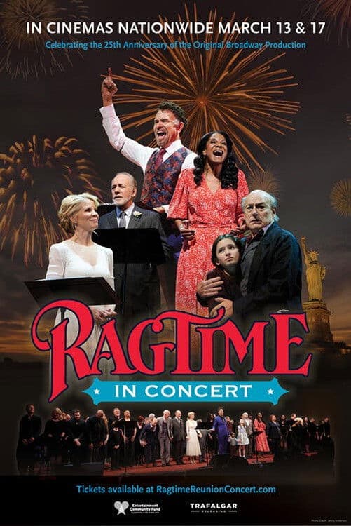 Poster backdrop for Ragtime Reunion Concert