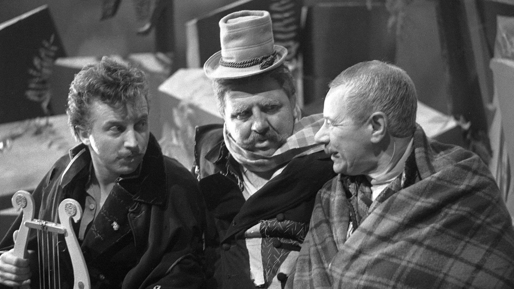 Poster backdrop for Three veterans