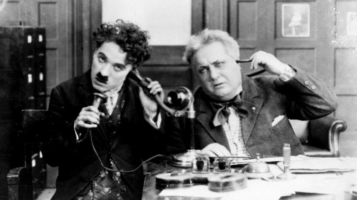 Poster backdrop for His New Job